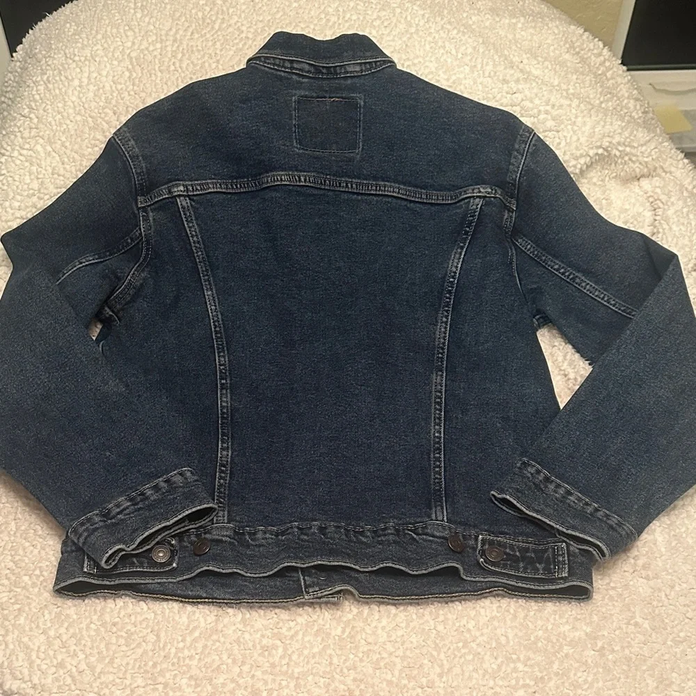 Levi's Dark Indigo Denim Jacket - Picture 10 of 15